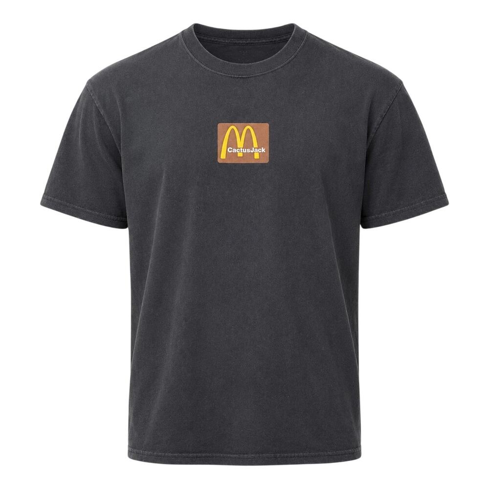 Travis Scott Cactus Jack McDonald's Sesame Tee M Vintage Wash